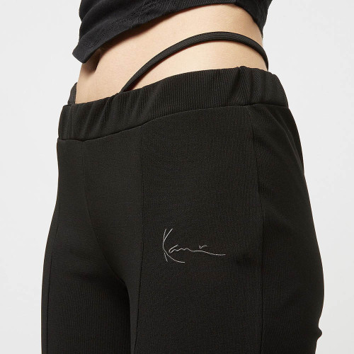 Karl Kani Γυναικείο παντελόνι Small Signature Hip String Flared Leggings
